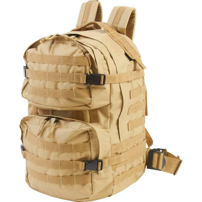 Extreme Pak Water-resistant, Heavy-duty Army Backpack- Desert Sand