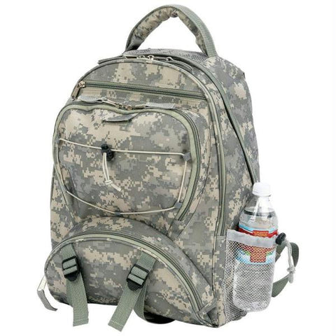 Extreme Pak Digital Camo Water-resistant Backpack