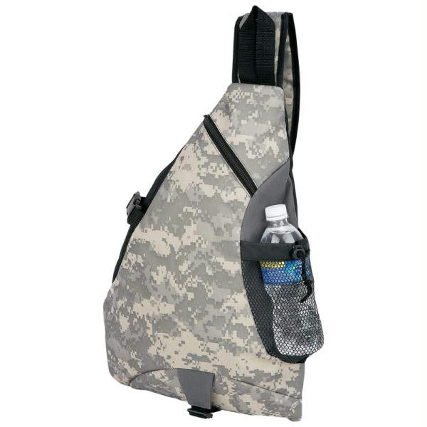 Extreme Pak 600d Digital Camo Water-resistant Sling Backpack