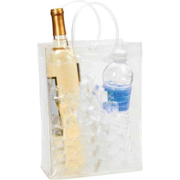 Wyndham House Transparent Wine And Beverage Ice Chest- Bottle Wine - Bev Gift Bag