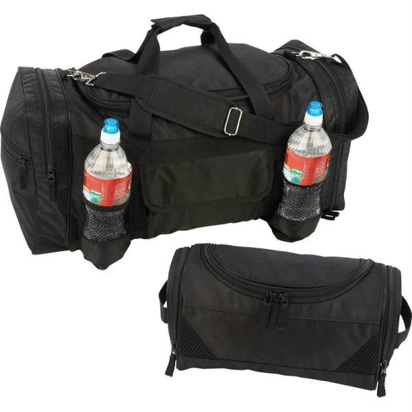 Extreme Pak 2pc Gym Bag Set- Tote+toiletry