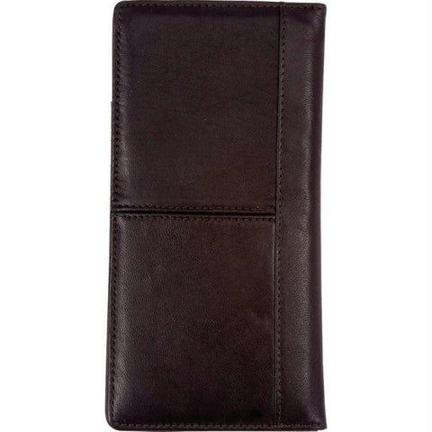 Embassy Solid Genuine Leather Brown Passport Cover