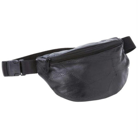 Embassy Italian Stone Design Genuine Leather Waist Bag