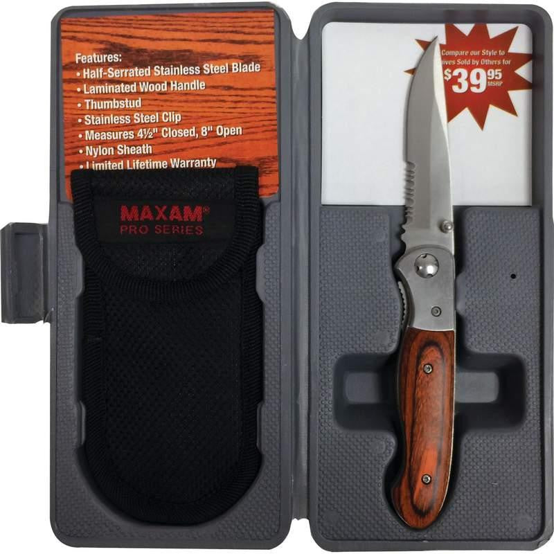 Maxam Liner Lock Knife