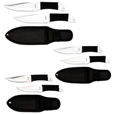 Maxam 9pc Throwing Knife Set