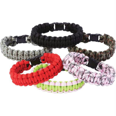 Maxam 12pc Paracord Bracelet Set