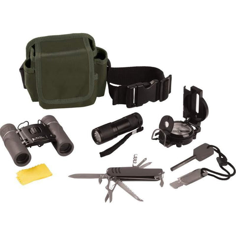 Classic Safari 6pc Hiking-camping-explorer Outdoor Kit