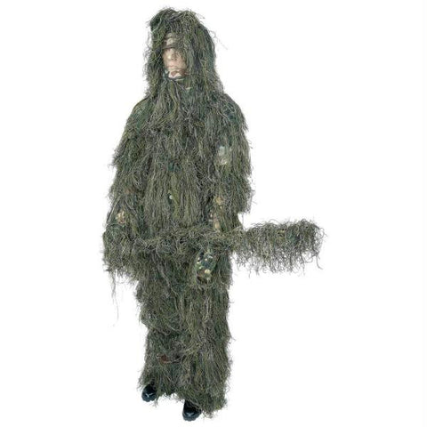 Classic Safari 4pc Woodland Ghillie Suit- M-l