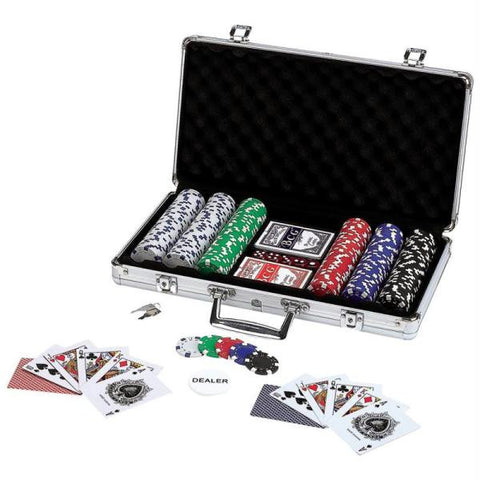 Maxam 309pc Poker Chip Set In Aluminum Case