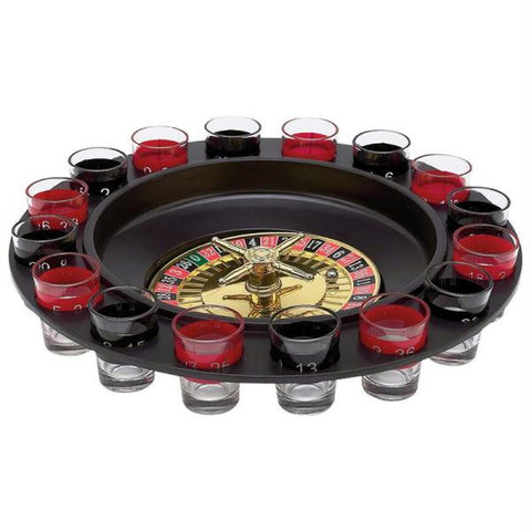 Maxam 16-shot Roulette Drinking Game Set