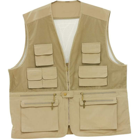 Classic Safari Lightweight Fishing-sporting Vest- 2x